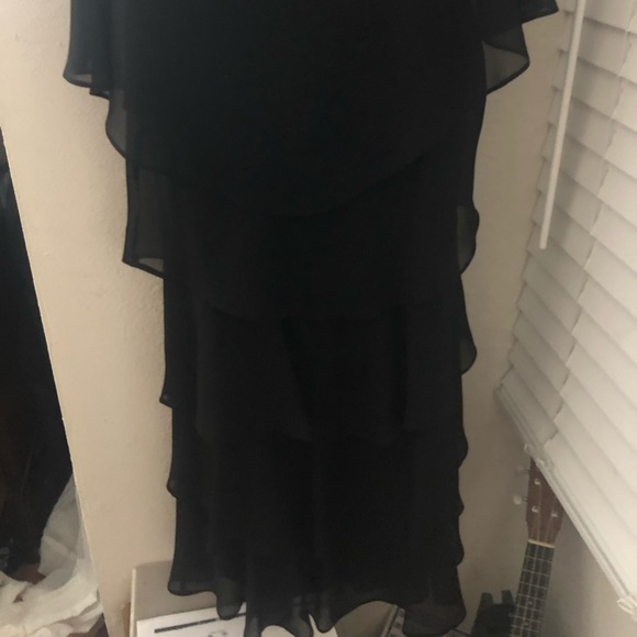 Patra Layered Ruffle Dress With Bling - Picture 2 of 3